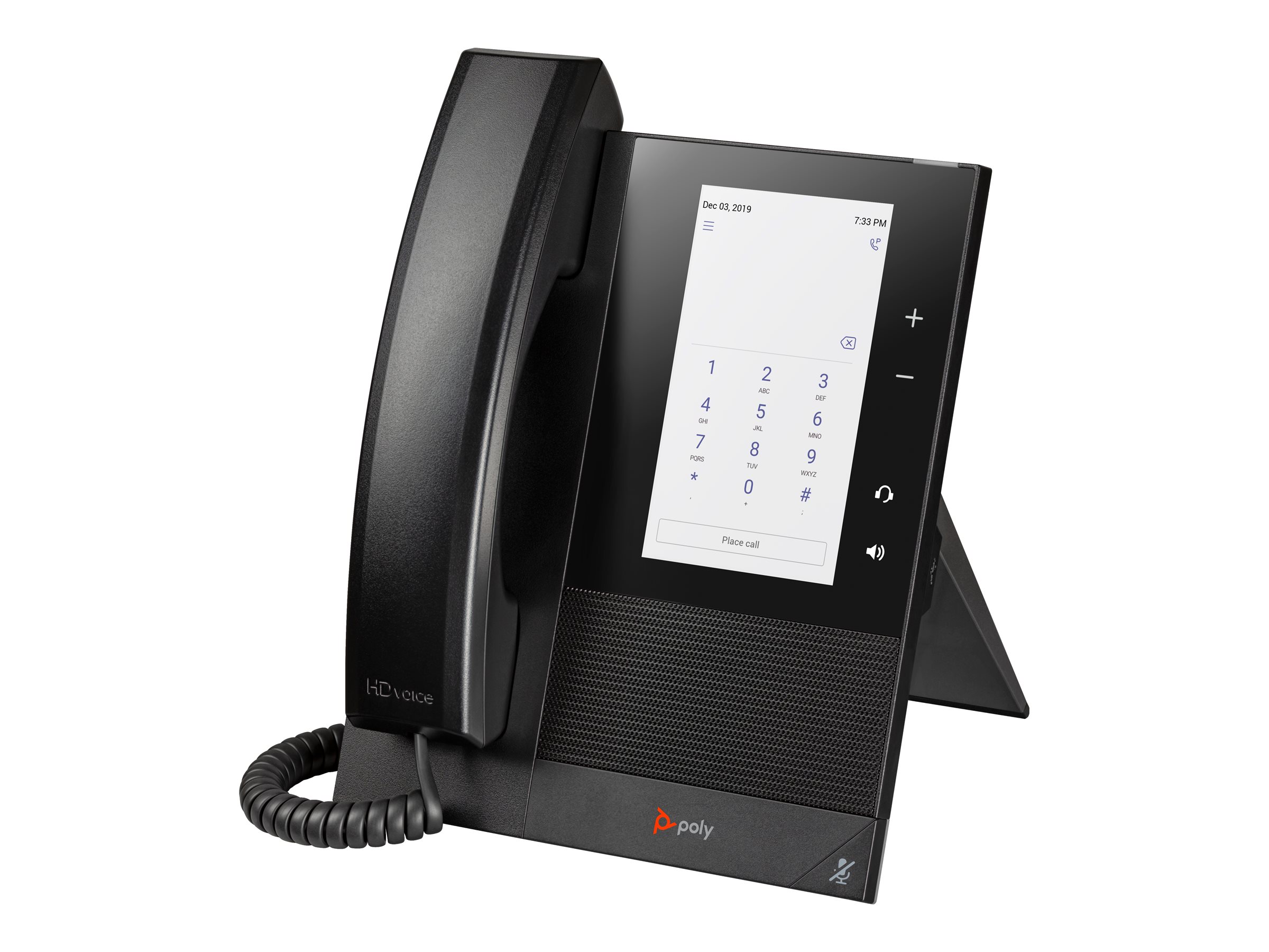 HP Poly CCX 400 - Für Microsoft Teams - VoIP-Telefon mit Rufnummernanzeige/Anklopffunktion