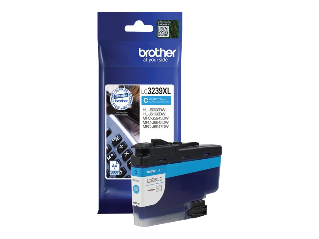 BROTHER LC-3239XLC/ Ink cartridge cyan f/HL-J6000DW, -J6100DW, MFC-J5945DW, -J6945DW, -J6947DW