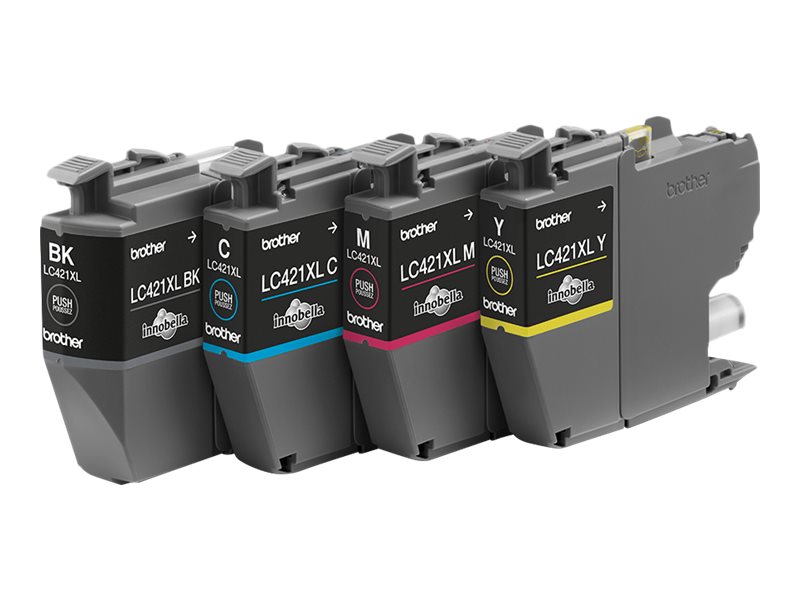 BROTHER Ink Brother LC-421XLVAL black/cyan/magenta/yellow