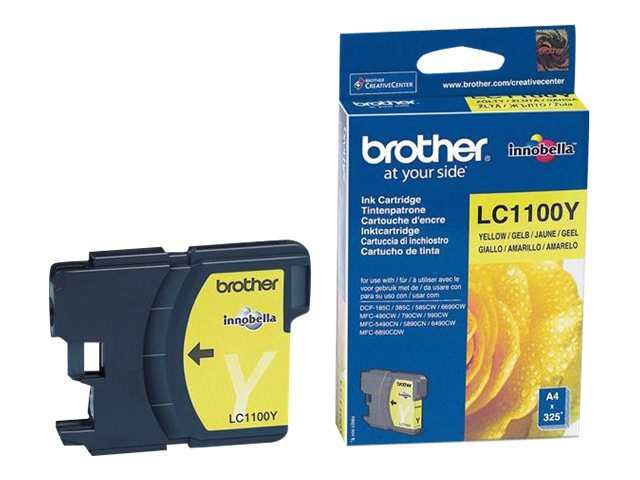 BROTHER LC1100Y Gelb Tintenpatrone