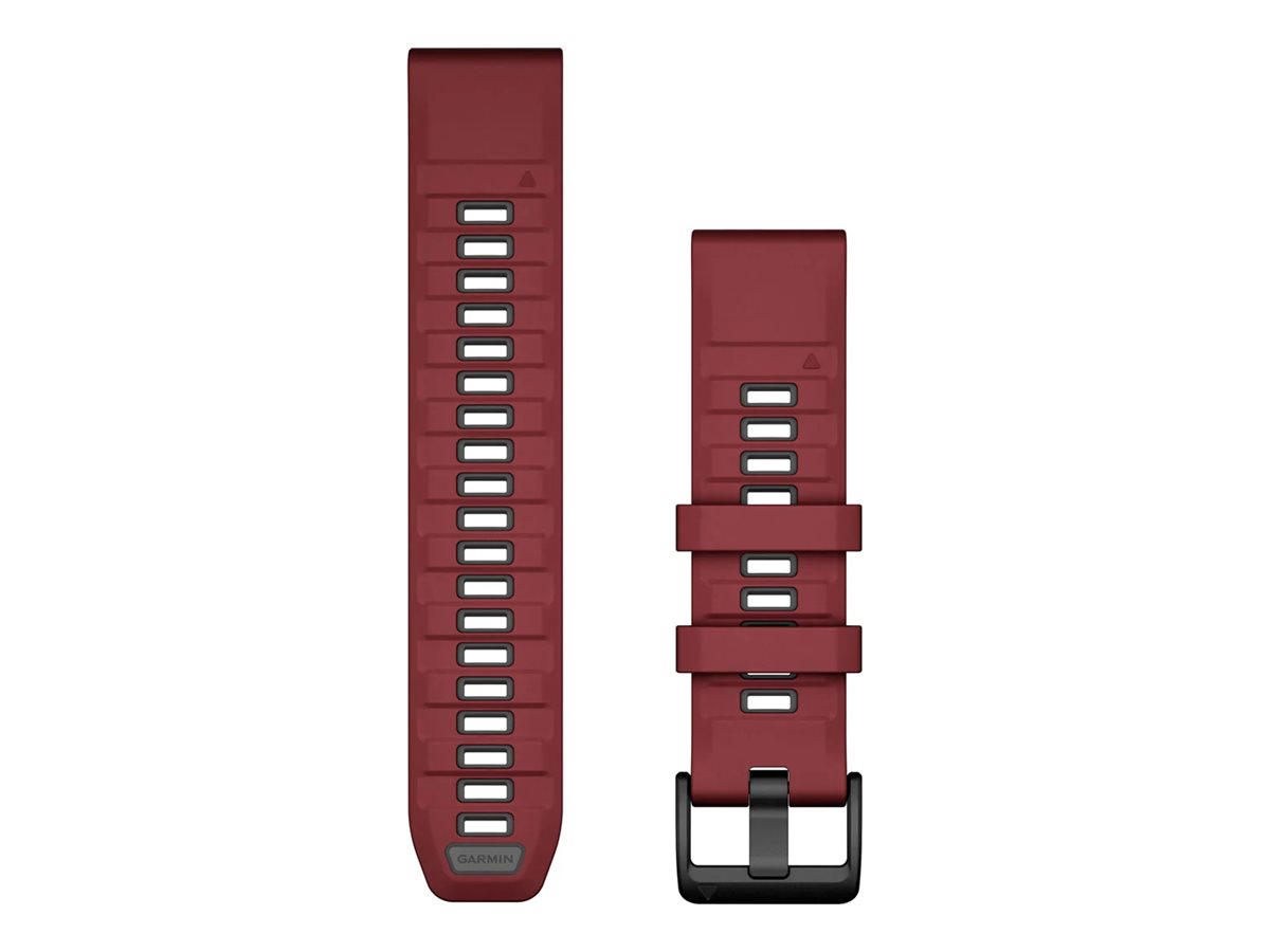 GARMIN QuickFit, Band, Smartwatch, Graphite, Red, Garmin, Approach S60, Approach S62