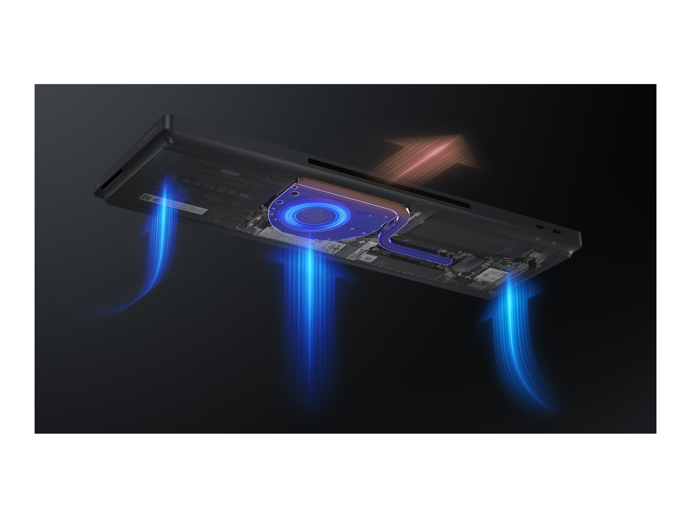 HP EliteBoard G1a Ryzen AI 5 330 16GB 512GB W11P