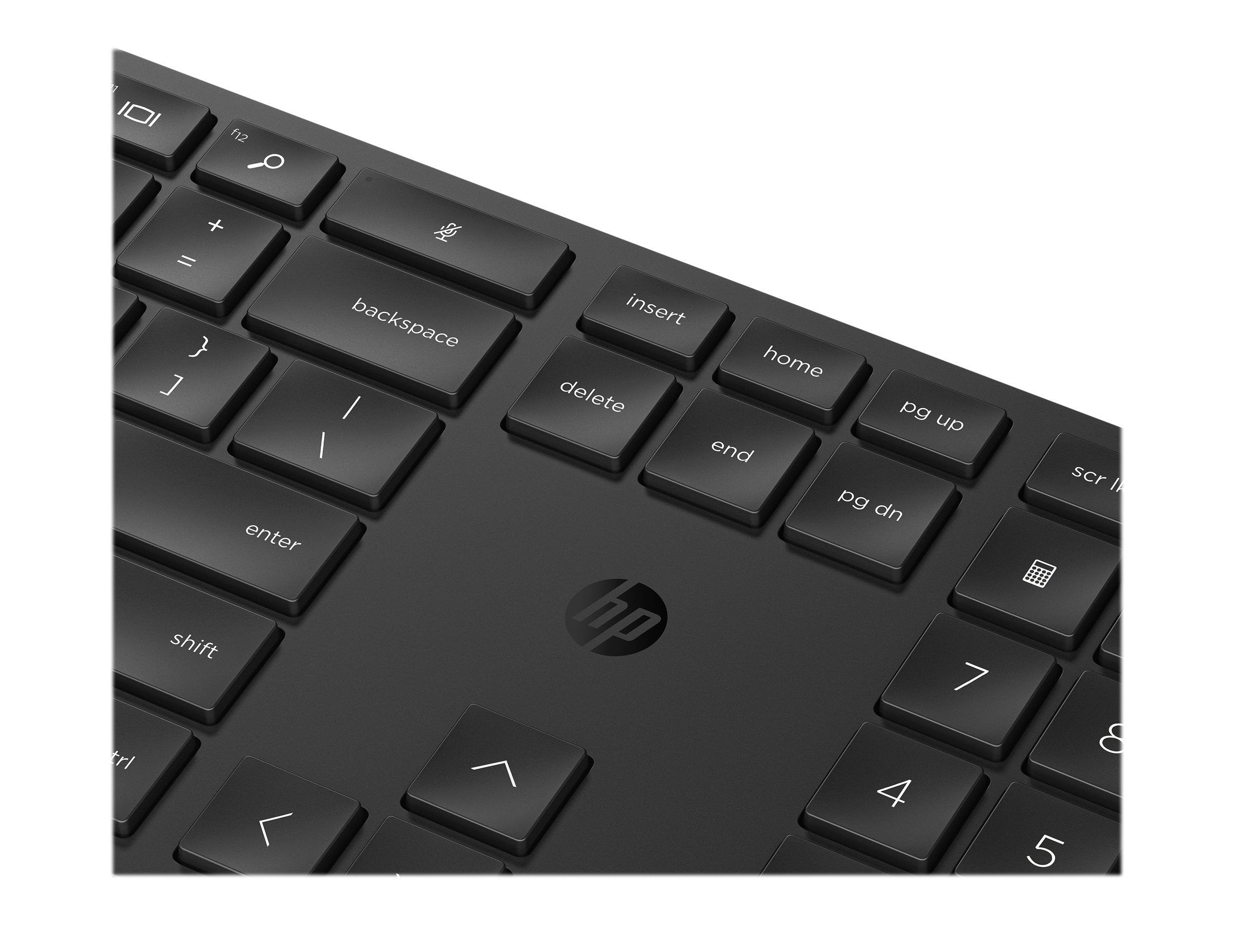 HP 655 Tastatur-und-Maus-Set - kabellos - 2.4 GHz - QWERTZ - Deutsch - Schwarz